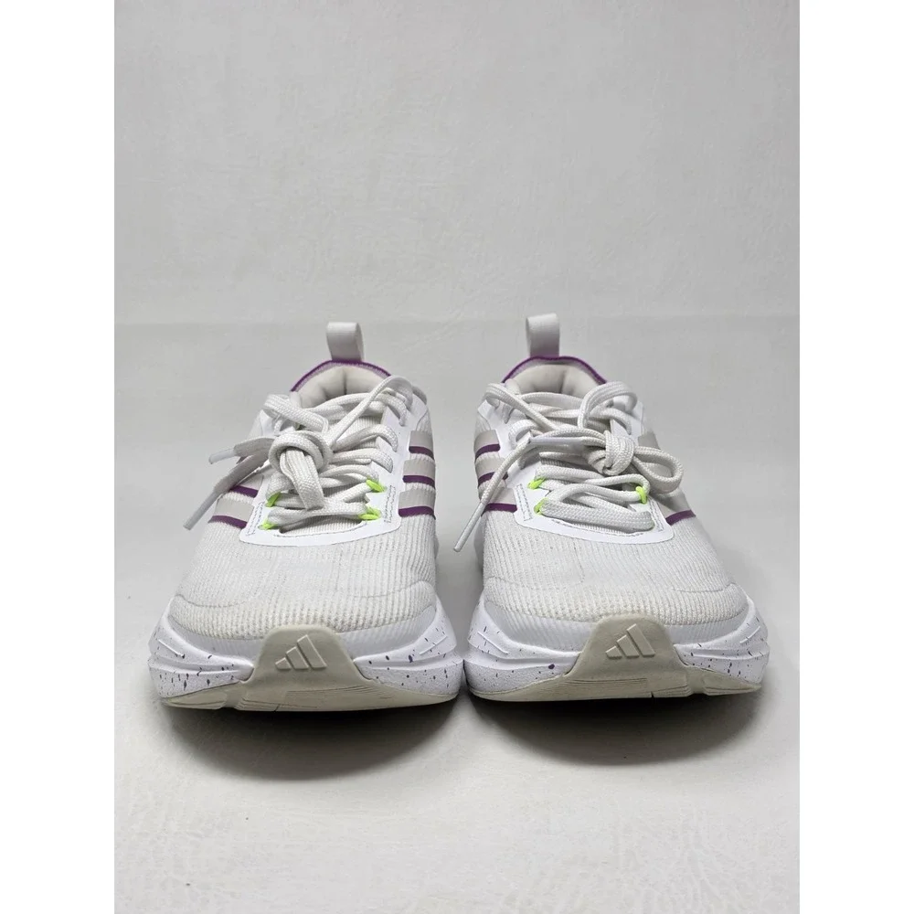 Adidas Jogit W Womens Running Shoes White Purple JR0874 Size 8 Pre-owned